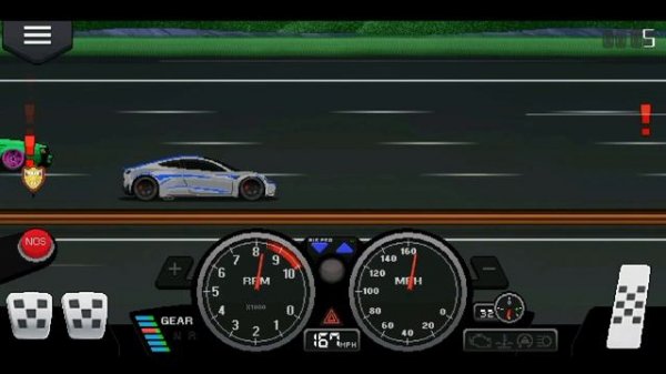 PIXEL CAR RACER - TESLA ROADSTER!!!!