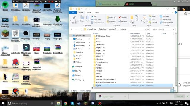 How to Install any Minecraft Hacked client. (Windows/Mac) смотреть онлайн