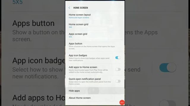 How to hide app in android mobile galaxy c7 pro смотреть онлайн
