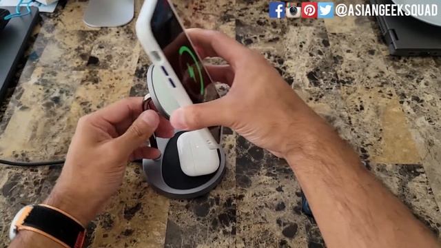 Best MagSafe Charger Stand for iPhone 12 and AirPods! смотреть онлайн
