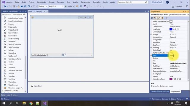 Influência do AutoSize no redimensionamento de controles num APP Windows Form para C# e VB.Net смотреть онлайн