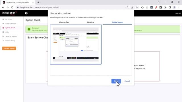 invigilatorPlus Exam System Check - Chrome on Windows смотреть онлайн