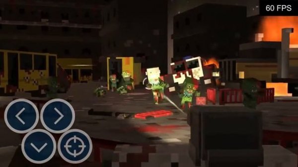 Unity Asset Store Pack - Zombie FPS Minecraft style project (Download link below)