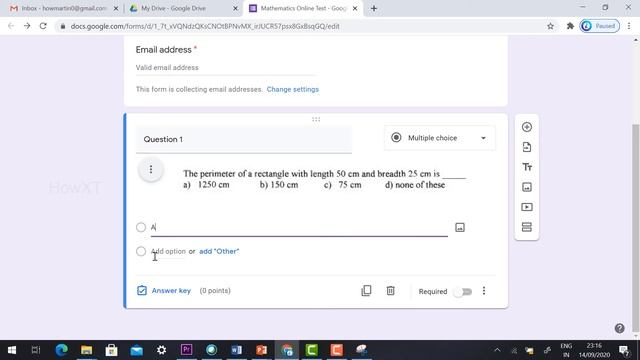 How to Create Mathematics Question Paper on Google Forms | Create Mathematics and Accounts Q&P смотреть онлайн