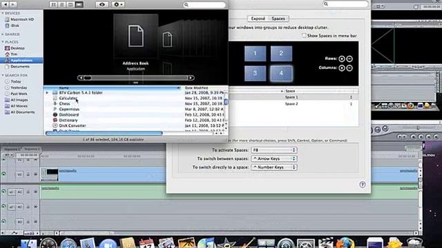 Mac OS X: Spaces Tutorial смотреть онлайн