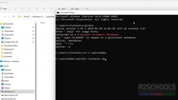 How to download install and configure SQLite 3 on Windows 10/11 | Install SQLite 3 on Windows | 202