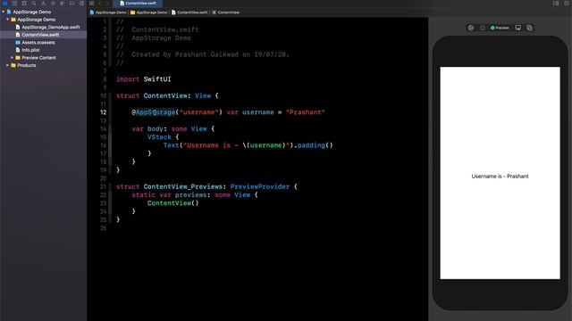 AppStorage property wrapper in SwiftUI #appstorageinswiftui #swiftui #ios смотреть онлайн