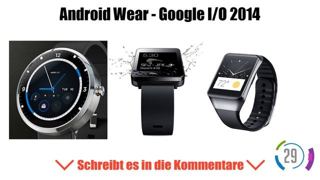 Smartwatches von Google | Android L | Moto 360, LG G Watch und Gear Live - 90 Sekunden Tech News смотреть онлайн