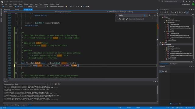 0008 - C++ programming: finishing up a URI parsing class смотреть онлайн
