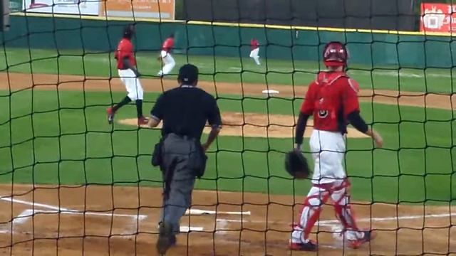 Hickory RHP Akeem Bostick vs. Asheville 3B Ryan McMahon, 4.10.14 смотреть онлайн