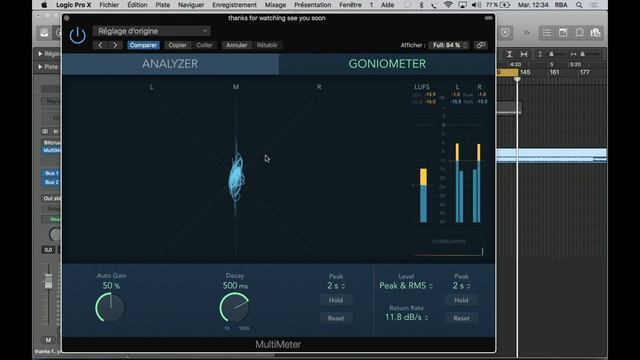 LOGIC PRO X MULTIMETER plugin test and review смотреть онлайн