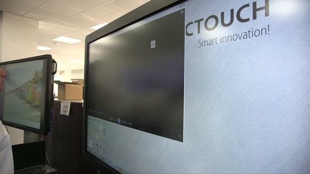 See CTOUCH showcase their ten point multi-touch displays смотреть онлайн