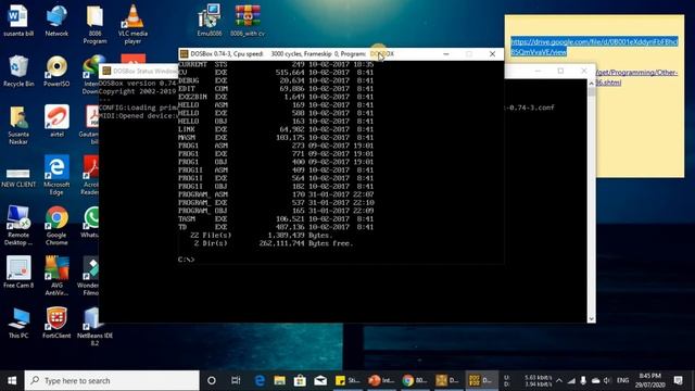 Lesson-6 Dosbox Emu8086 Installation and Program to Print a Single Character in Assembly in Hindi смотреть онлайн