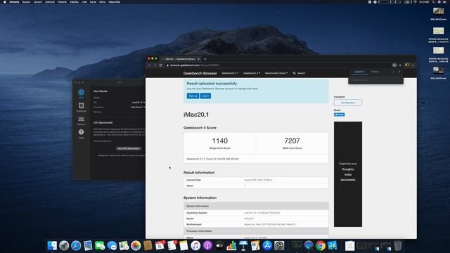 iMac 2020 benchmark смотреть онлайн