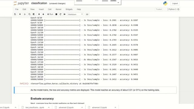 Tensorflow tutorial in Jupyter Notebook and Anaconda environment - Part 2 смотреть онлайн