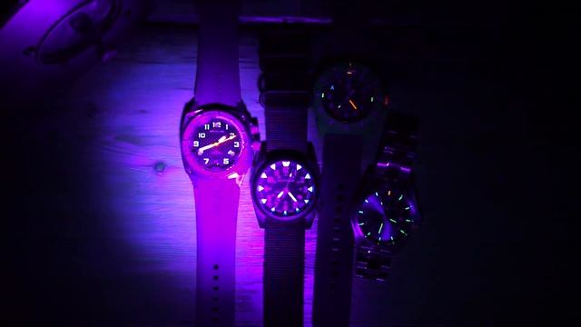 Tactical Watches with - Lume, Tritium, and Other Ways of Lighting Up The Night !! смотреть онлайн