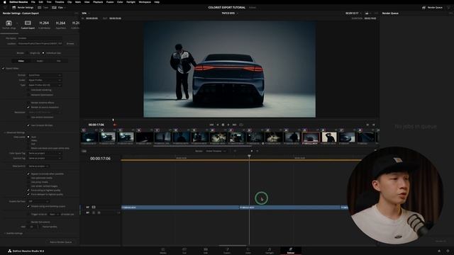 BEST Export Settings as a Colorist | DaVinci Resolve Roundtrip Workflow Tutorial смотреть онлайн