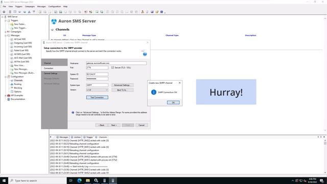 Auron SMS Server - Send SMS using SMPP смотреть онлайн