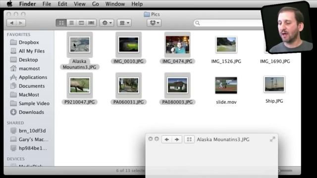Viewing Photos With the Finder (MacMost Now 612) смотреть онлайн