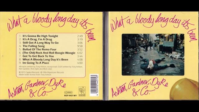 ASHTON I CO. - what a bloody long day it's been 1972 . LP смотреть онлайн