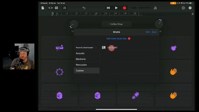 How to use DRUMS in GarageBand iPad/iPhone | 2022 Edition смотреть онлайн