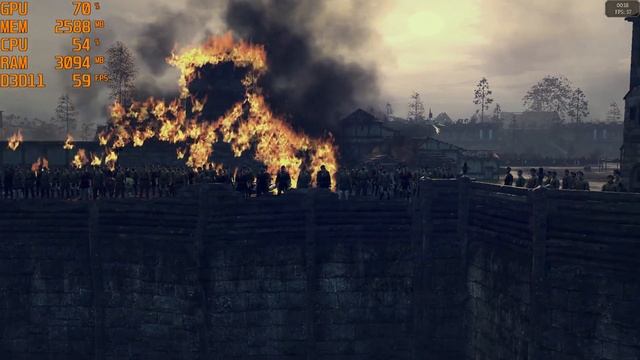 GTX 1060 6GB + i5 7500 - Total War: Attila BENCHMARK [All Settings/1080p] смотреть онлайн
