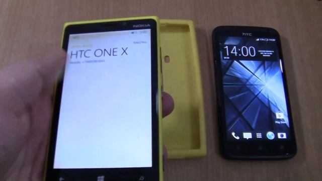 Incoming Call & Outgoing Call At The Same Time HTC One X+Nokia Lumia 920