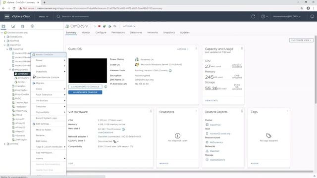 P3 - Veeam Availability Orchestrator - VMWare Tags смотреть онлайн