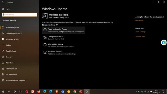 Cumulative Update KB5003173 for Windows 10 Versions 2004 and 20H2 is now rolling out смотреть онлайн