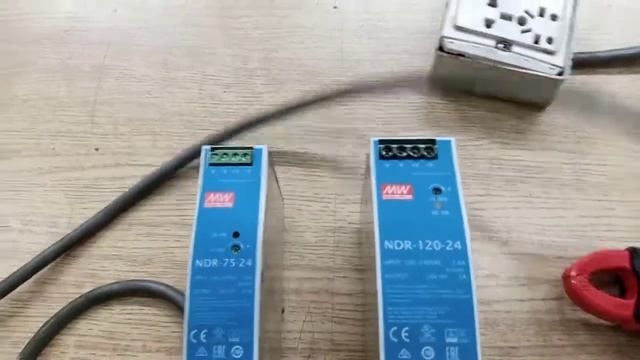 #Power_supply #24DC #Meanwell || Meanwell Power Supply NDR-70/120-24VDC Watt 24volt DC .