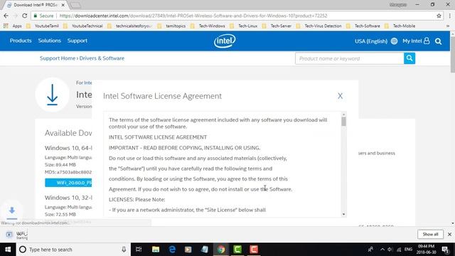How To Install All Intel PROSet/Wireless Software For Windows 10/8/7