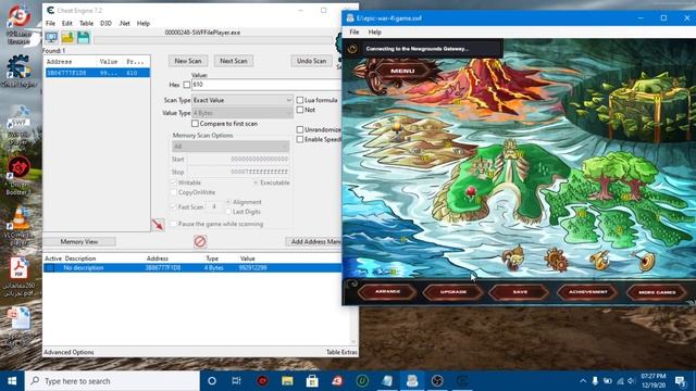 How To Hack Epic War 4 Money + Stamina With Cheat Engine смотреть онлайн
