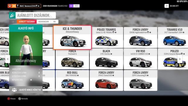 FORZA HORIZON 4 | 😍 2008 VOLKSWAGEN TOUAREG R50 😍 TUNINGOLÁS #26 смотреть онлайн