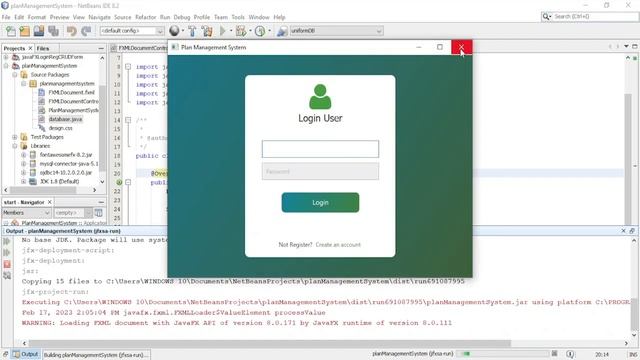 JavaFX Tutorial PART(1/3) - Plan Management System with SOURCE CODE смотреть онлайн