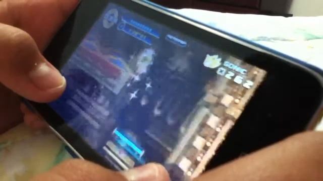 Sonic 4 iPod Touch Super Sonic Gameplay смотреть онлайн