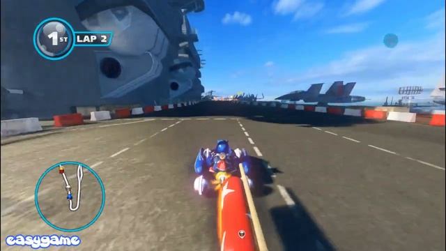 Metal Sonic, Sonic & All Stars Racing Transformed, PC Game смотреть онлайн