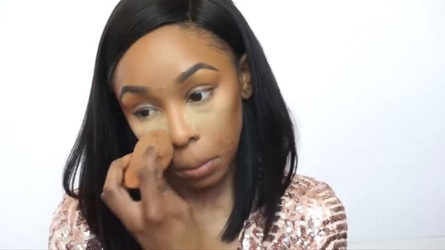 Acne Scar Coverage Golden Glow Makeup Tutorial ft Black Opal! смотреть онлайн