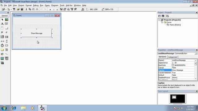 VB6 Tutorial In Urdu - Setting control properties using Visual Basic 6 code смотреть онлайн