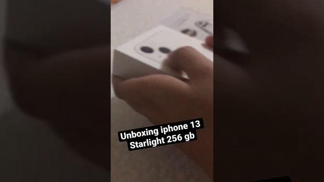 Unboxing the iPhone 13 256 GB Starlight смотреть онлайн