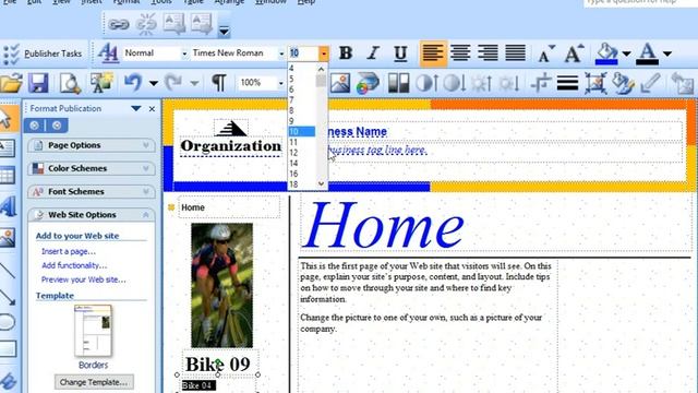 Web development tools in Microsoft office publisher смотреть онлайн