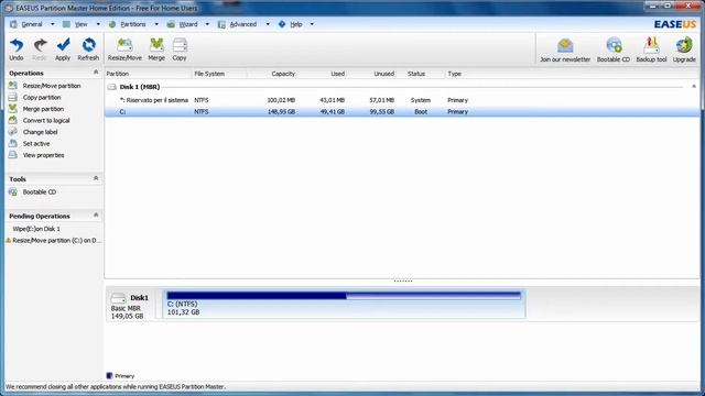 Creare una Partizione con Easus Partition Manager! смотреть онлайн