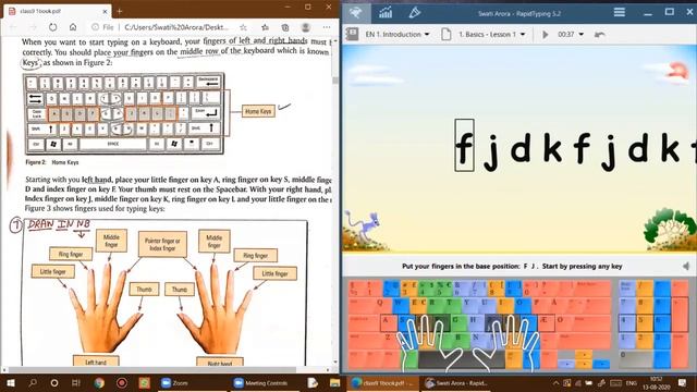 Class 9; Ch 7 REVISION VIDEO; KNOWING ABOUT RAPID TYPING TUTOR SOFTWARE ;VERSION-5.2 ; (PART 1) смотреть онлайн
