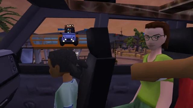 Zoo Tycoon 2 - Ride Jeeps at Zoo Tour Guests Exhibit Animals Testing with Jeep Liberty Africa Fix смотреть онлайн