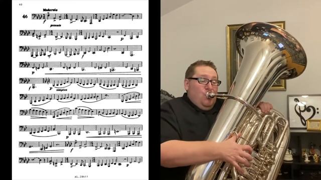 Etude #46: Moderato - Grigoriev 78 Studies for Tuba смотреть онлайн