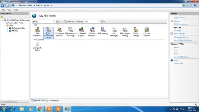 How To Create a FTP Server In Windows 7 смотреть онлайн