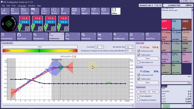 EG Configuration Center manual calibration ("Calculate Multiplier") смотреть онлайн