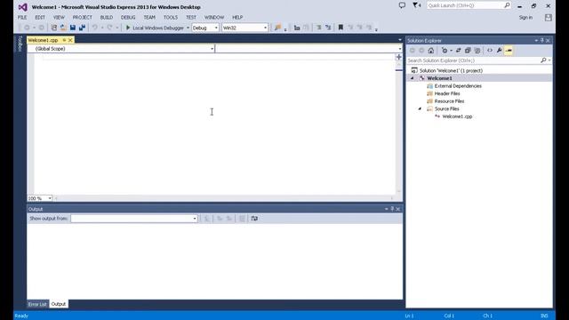 Create a New Microsoft Visual Studio Console Project смотреть онлайн