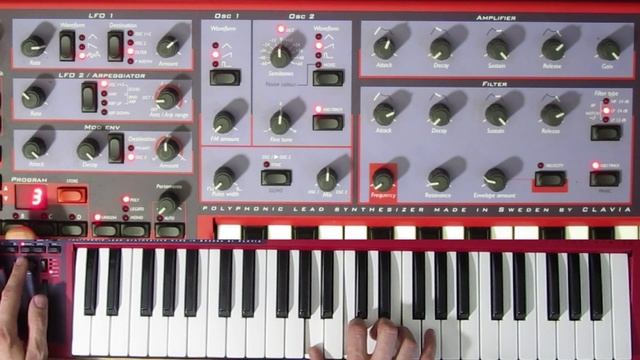 How To Program'n'Play Retro Worn Tape Synth Pads on TyrellN6 Nord Lead смотреть онлайн