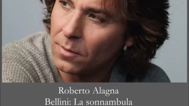 Roberto Alagna  Bellini La Sonnambula Prendi, L'anel Ti Dono