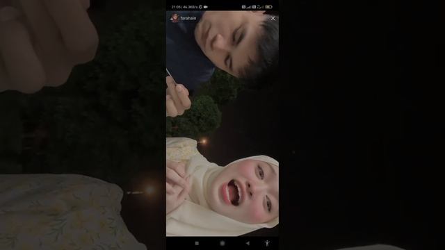Bersemut Farah!! Farah dan Hafiz Sweet dekat Live ?? Sampai viewer pom Blushing sekali смотреть онлайн